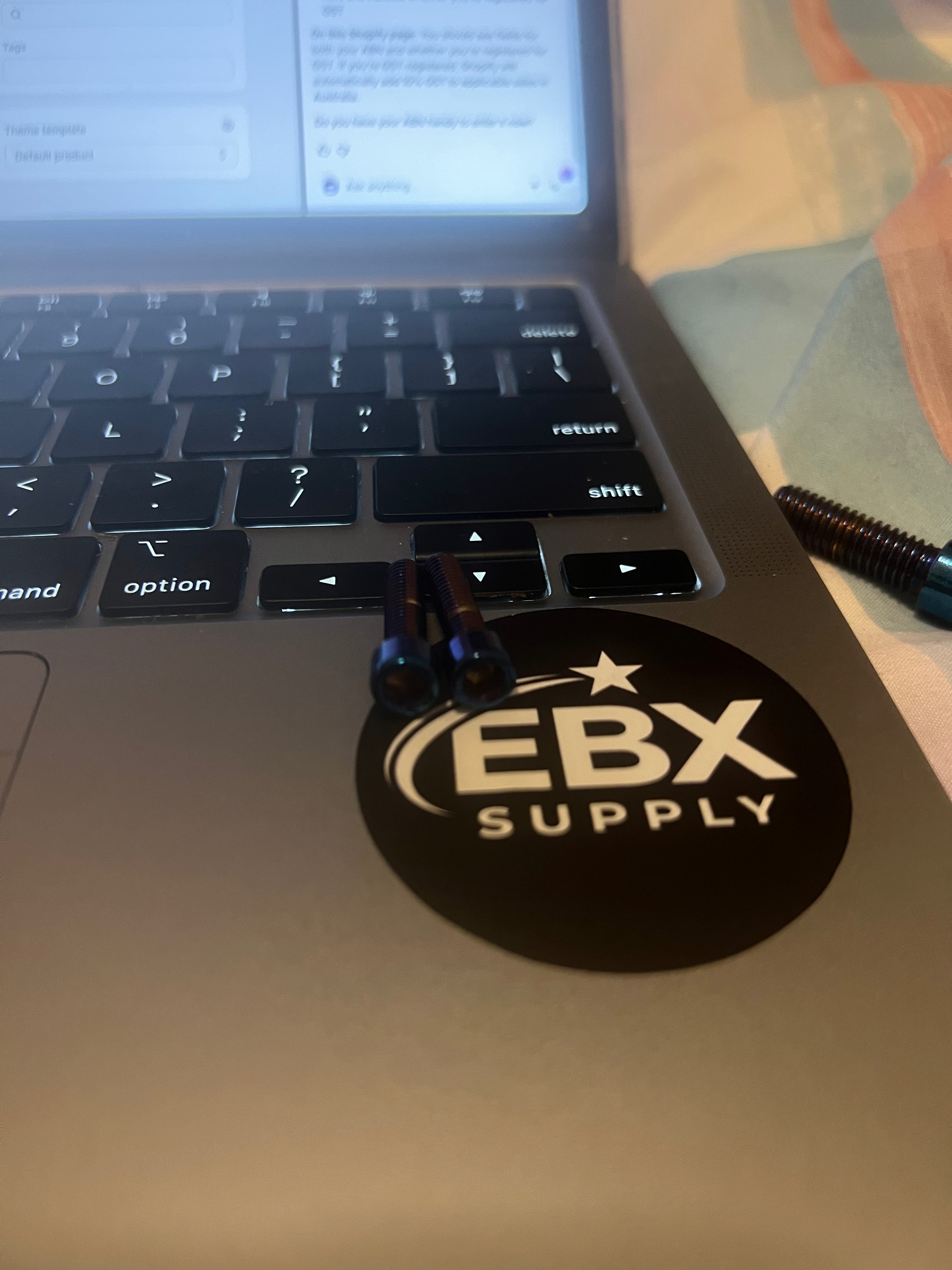 Surron Throttle Titanium 2-Piece Bolts